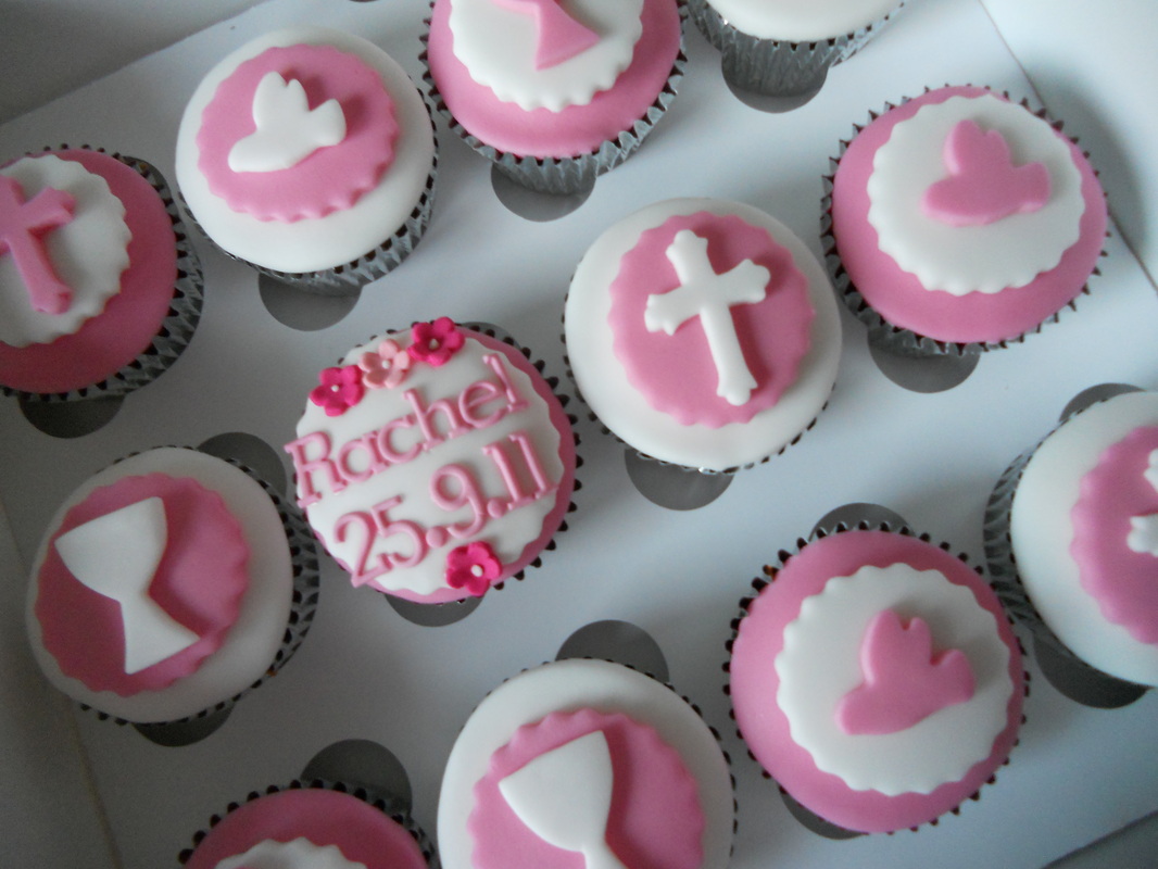 Christening, First Holy Communion / Confirmation Cupcakes Fioretti's Fabulous Cupcakes